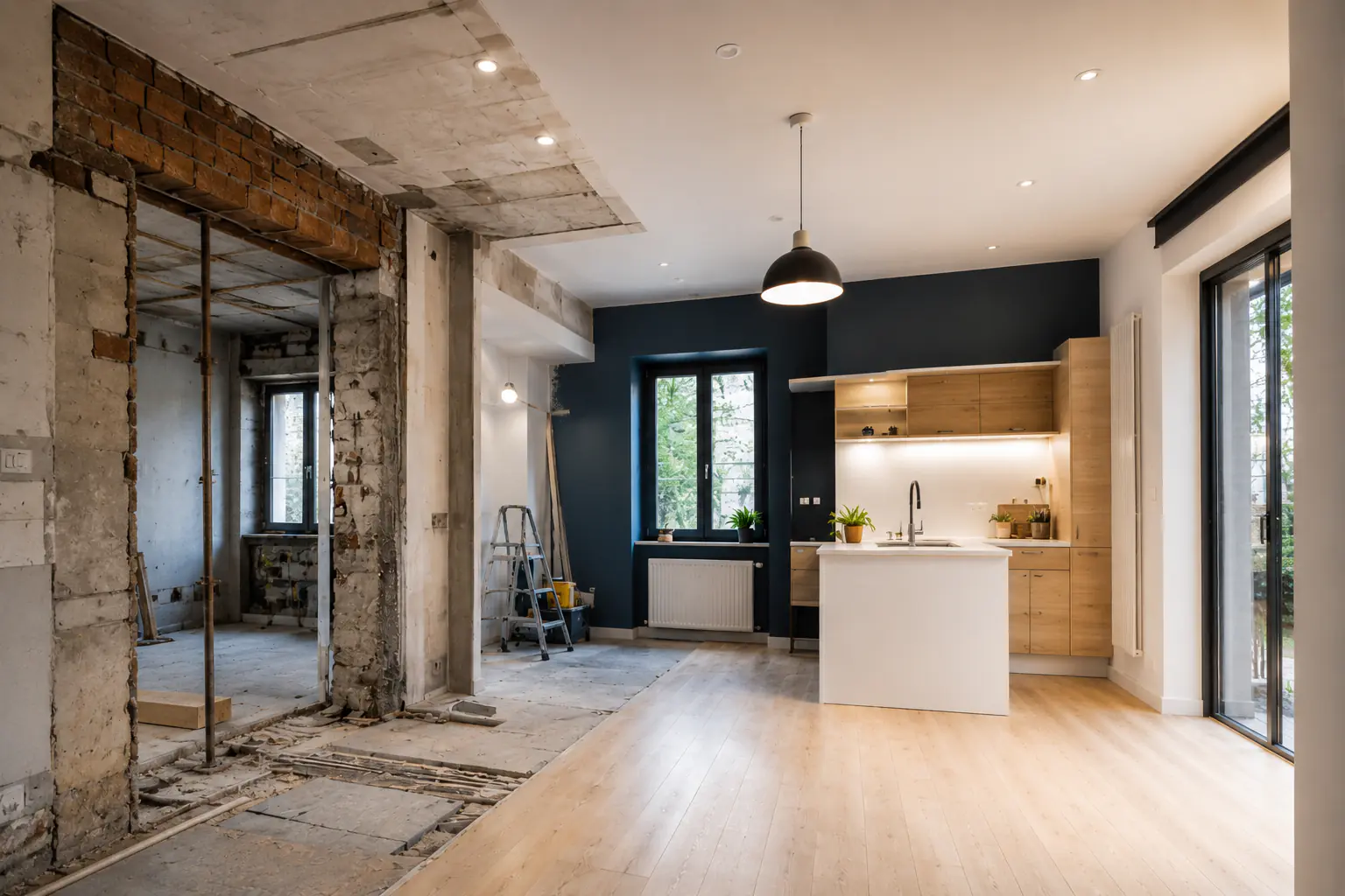 Maison rénovée intégralement par Laurie Habitat dans le Gers